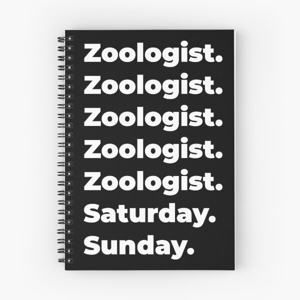 Item preview, Zoologist saturday and sunday designed and sold by SVPOD.