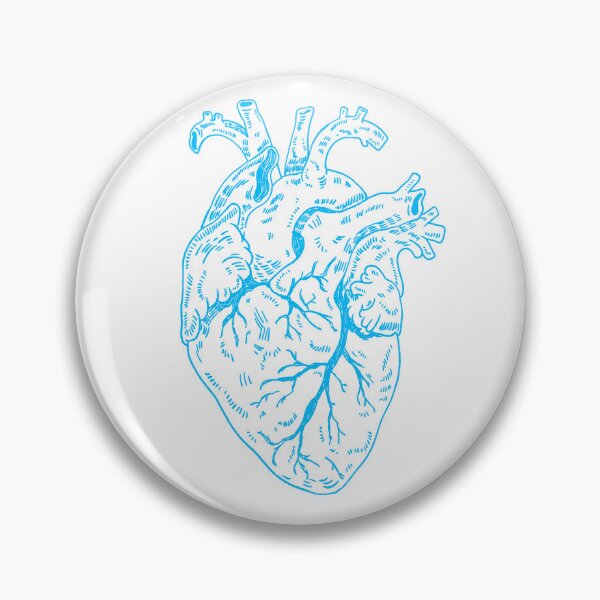 Item preview, Heart Blue designed and sold by Childish by Design.
