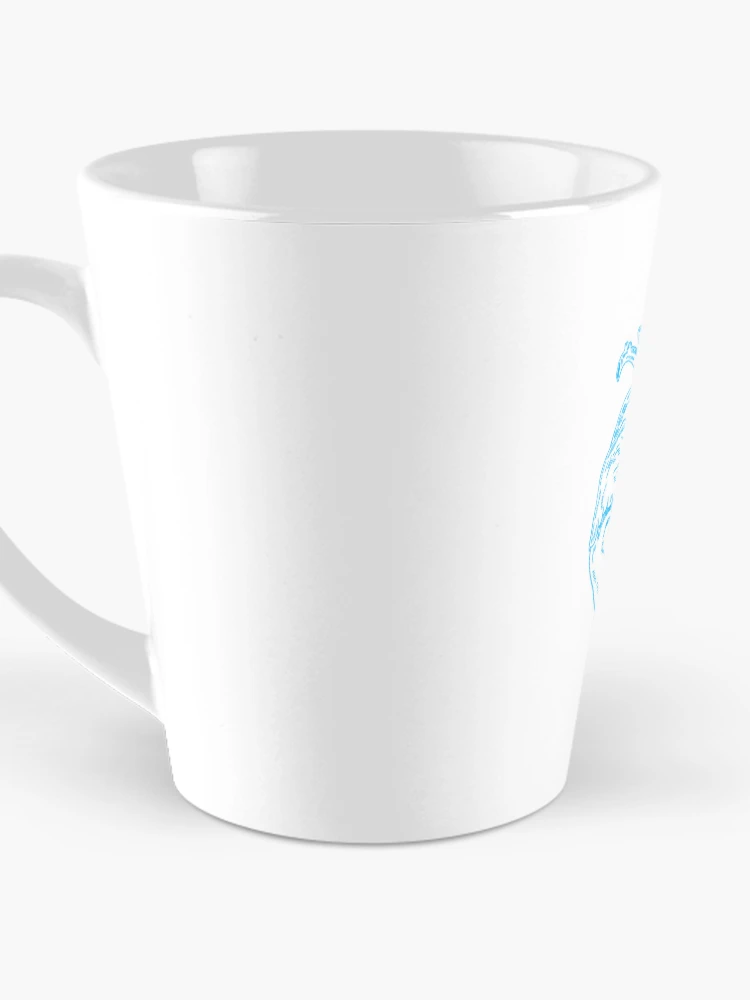Thumbnail 3 of 4, Coffee Mug, Heart Blue designed and sold by Childish by Design.