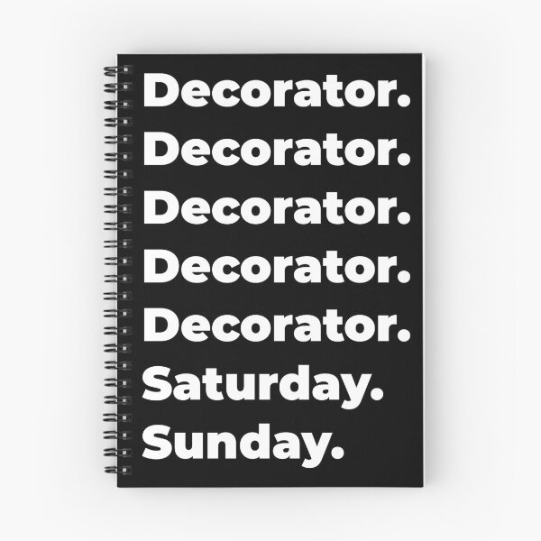 Item preview, Decorator saturday and sunday designed and sold by SVPOD.