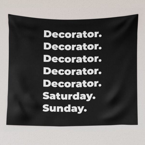 Item preview, Decorator saturday and sunday designed and sold by SVPOD.
