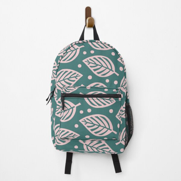 Item preview, Falling Leaves Pattern Pink and Green designed and sold by tonymagnerart.