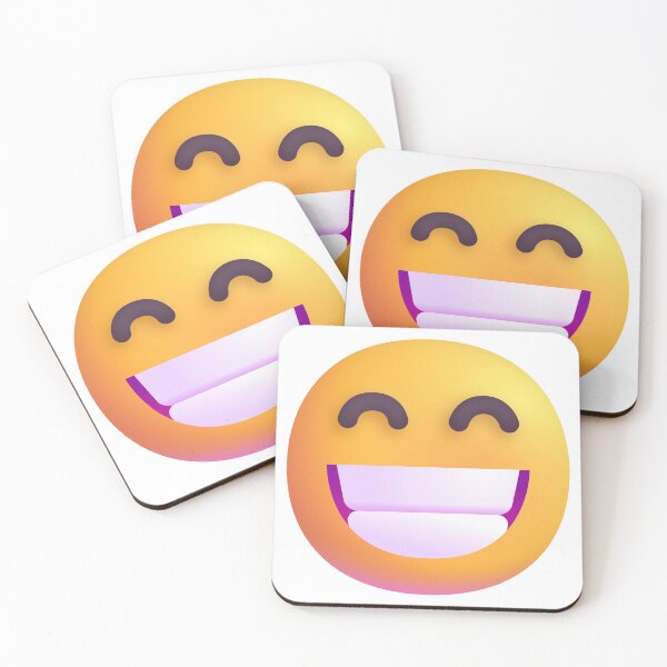 Item preview, Smiling face with smiling eyes emoji - large designed and sold by abroadDesigns.