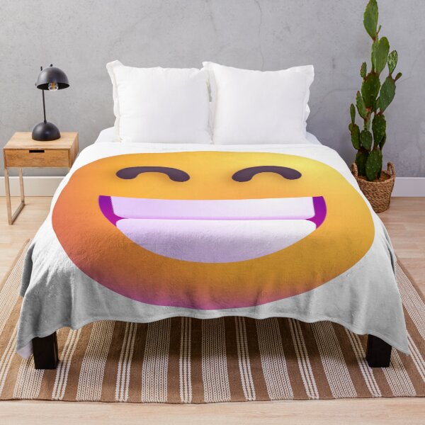 Item preview, Smiling face with smiling eyes emoji - large designed and sold by abroadDesigns.