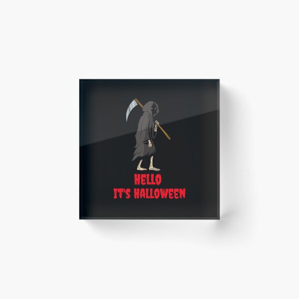 Item preview, Hello it's Halloween designed and sold by UnstoppableShpy.