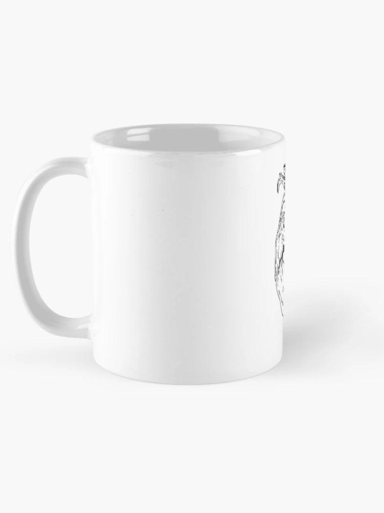 Thumbnail 5 of 6, Coffee Mug, Heart designed and sold by Childish by Design.