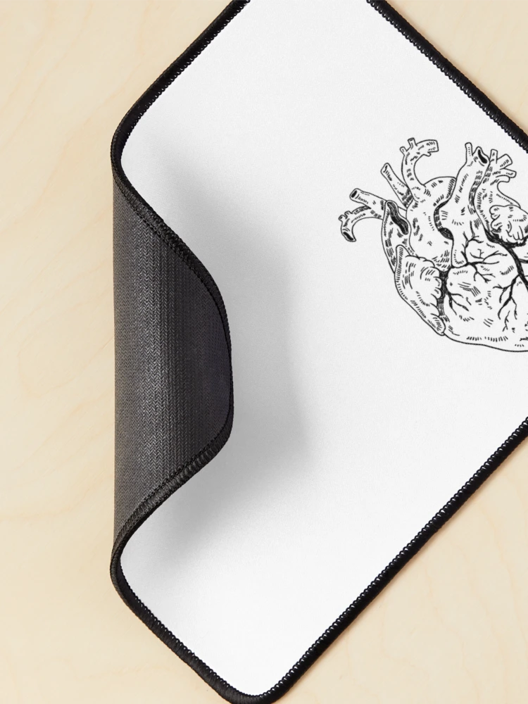 Thumbnail 2 of 5, Mouse Pad, Heart designed and sold by Childish by Design.
