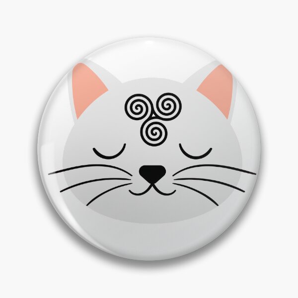 Item preview, Cat with Celtic knots for good luck. Triskelion, triskele cats. Cat for halloween, cat for witches night, cat for night of the dead. designed and sold by EMIPRINCESS.