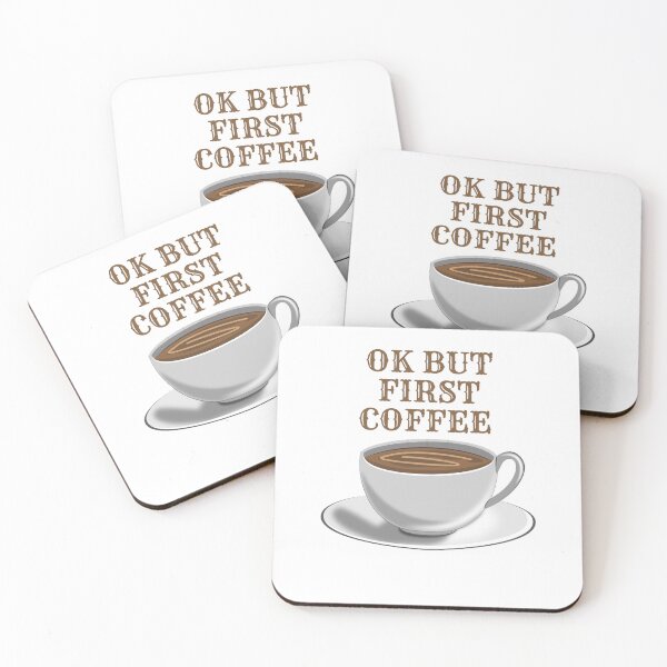 Item preview, Okay But First Coffee designed and sold by beer Sheva.