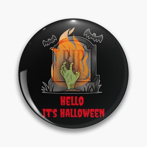 Item preview, Hello it's Halloween RIP designed and sold by UnstoppableShpy.