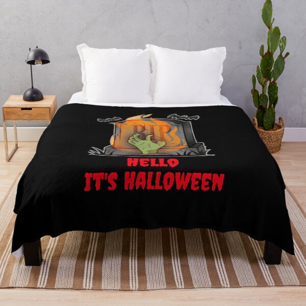 Item preview, Hello it's Halloween RIP designed and sold by UnstoppableShpy.
