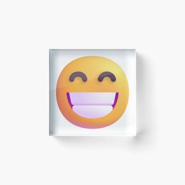 Item preview, Smiling face with smiling eyes emoji - optimized designed and sold by abroadDesigns.