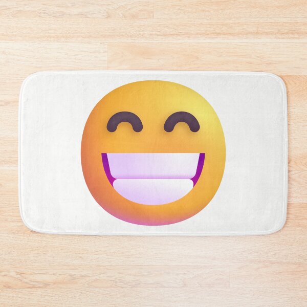 Item preview, Smiling face with smiling eyes emoji - optimized designed and sold by abroadDesigns.