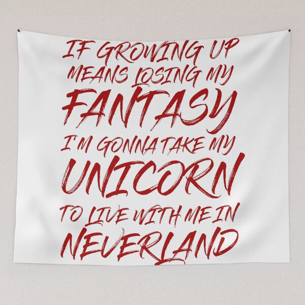 Item preview, My Unicorn in Neverland designed and sold by ConquerCommons.