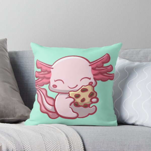 Item preview, Ajolote albino comiendo galleta designed and sold by NLDStudios.