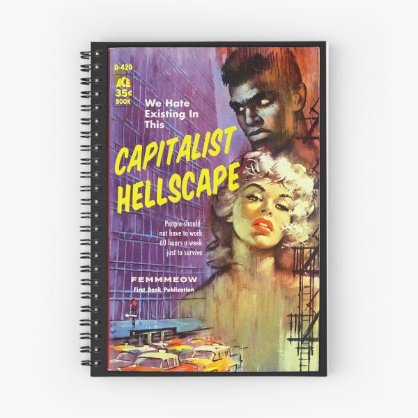 Item preview, Capitalist Hellscape designed and sold by Femmmeow.