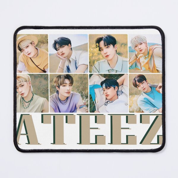 Item preview, Ateez Summer Group designed and sold by LiveKpop.