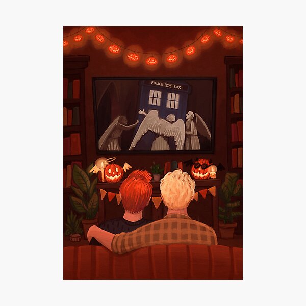 Item preview, Angels Halloween Night  designed and sold by illustore.