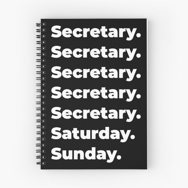Item preview, Secretary saturday and sunday designed and sold by SVPOD.