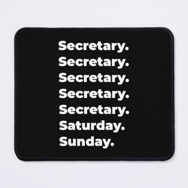 Item preview, Secretary saturday and sunday designed and sold by SVPOD.