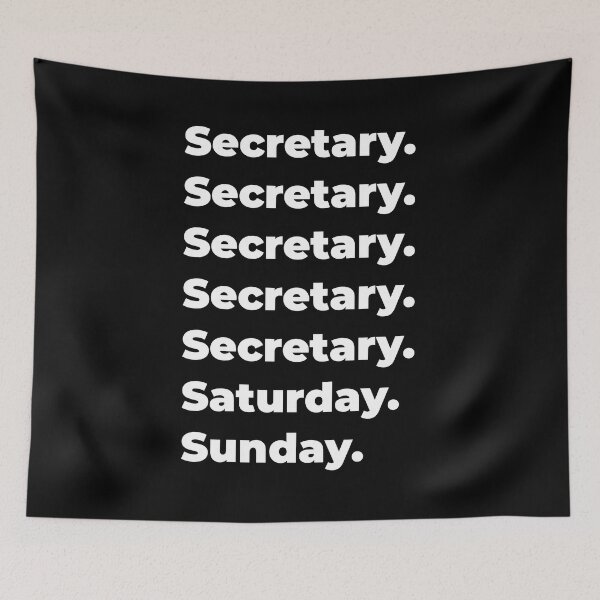 Item preview, Secretary saturday and sunday designed and sold by SVPOD.