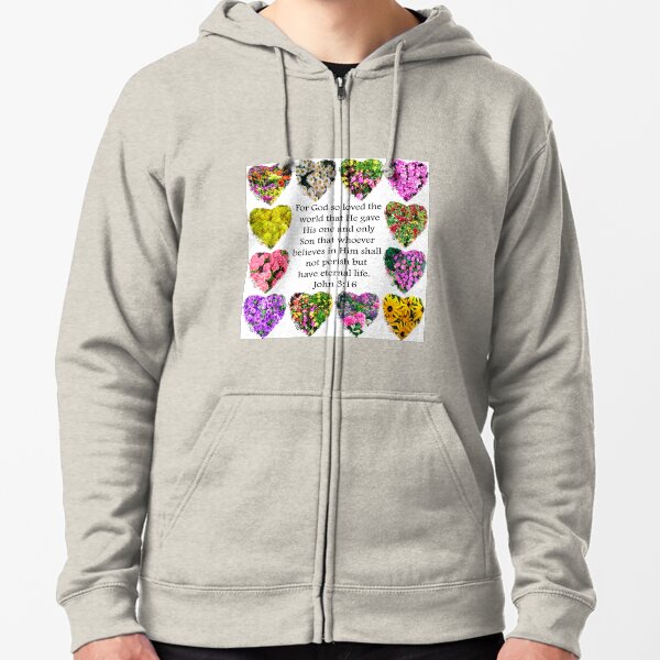 God Wants You to be Saved John 3:16 Lord Savior Hope Faith Love Hoodies for Men