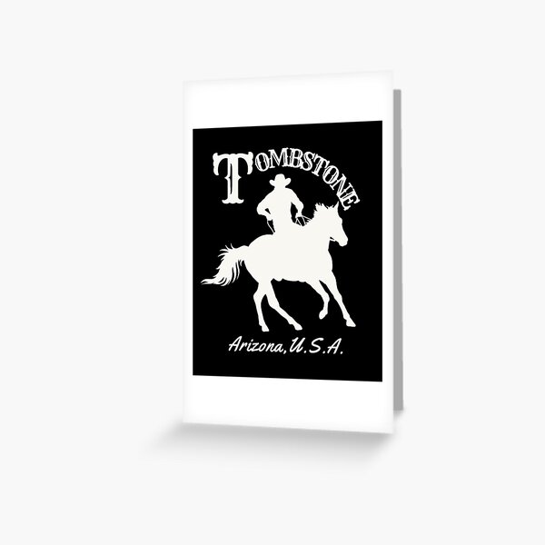 Item preview, Tombstone Arizona U.S.A. Cowboy - White designed and sold by WesternLocales.