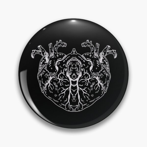 Item preview, Love Anatomical Heart white designed and sold by Childish by Design.