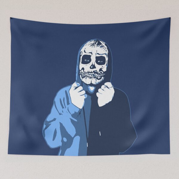 Item preview, Skull face guy cartoon design designed and sold by RisingAir.