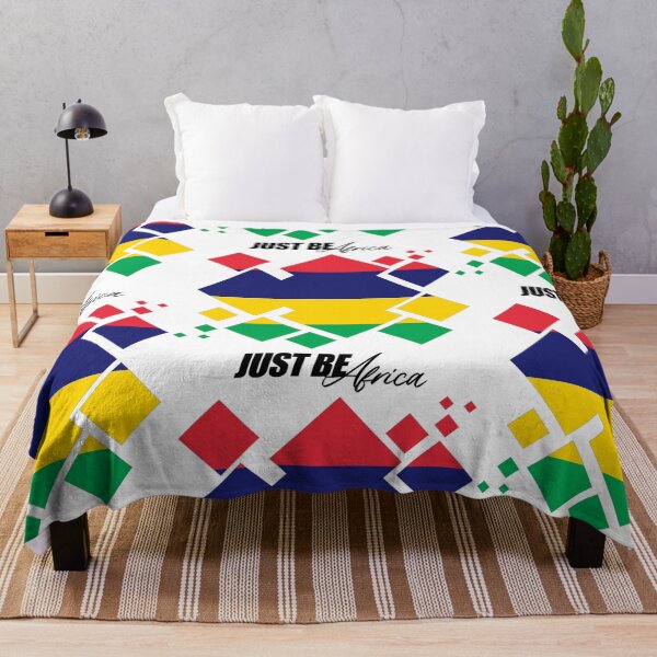 Item preview, Mauritius Cubed Flat - w/ text designed and sold by JustBeAfrica.
