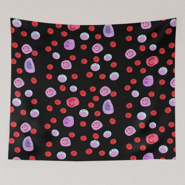 Item preview, Cute blood cells  designed and sold by Tamm-art.