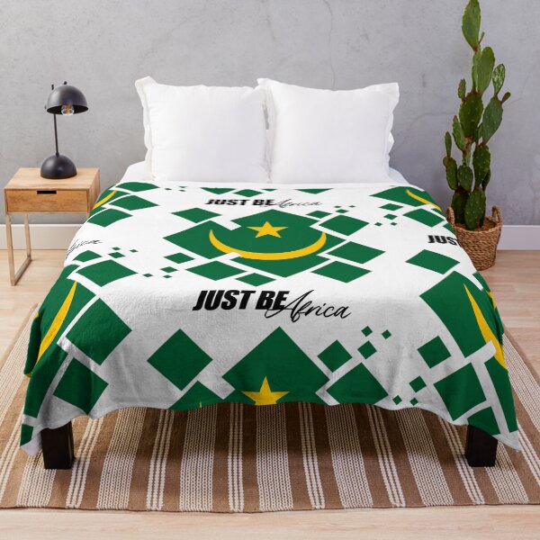 Item preview, Mauritania Cubed Flat - w/ text designed and sold by JustBeAfrica.