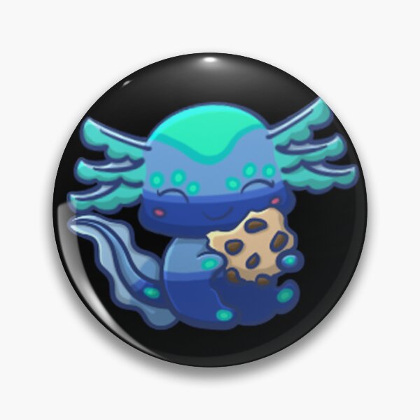 Item preview, Gfp Axolotl Eating Cookie designed and sold by NLDStudios.
