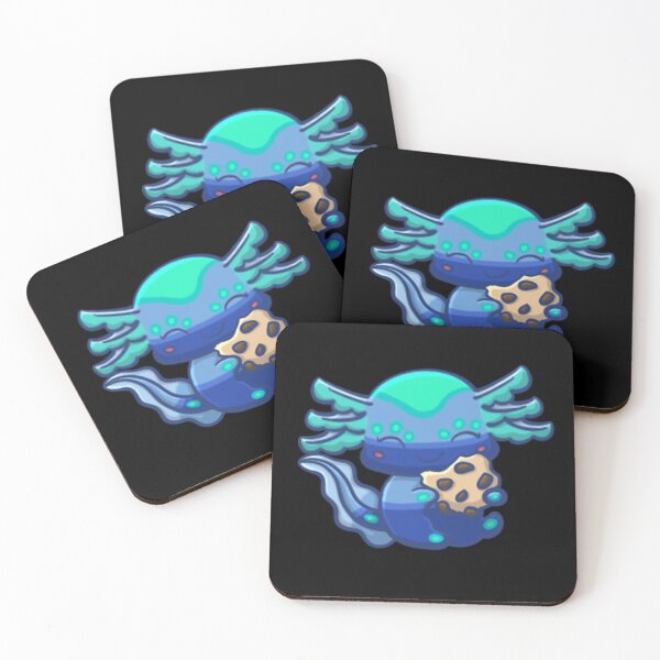 Item preview, Gfp Axolotl Eating Cookie designed and sold by NLDStudios.