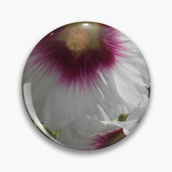 Item preview, Hollyhock Halo White designed and sold by Floral-Art.