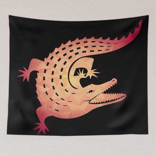 Item preview, Crocodile Alligator Polygon designed and sold by Shirtey.