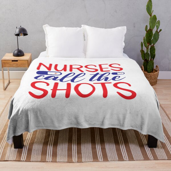 Item preview, Nurses Call the Shots funny nurse quote gifr for nurse love nursing  designed and sold by DesignisMine.