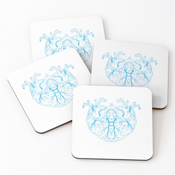 Item preview, Love Anatomical Heart Blue designed and sold by RNASstuff.