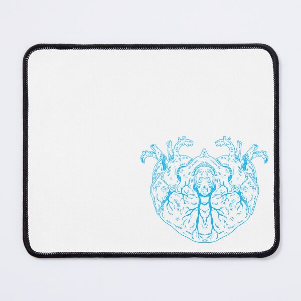 Item preview, Love Anatomical Heart Blue designed and sold by Childish by Design.