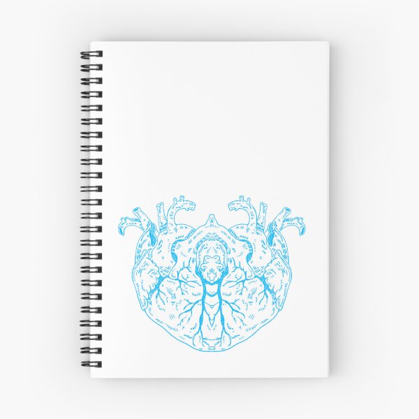 Item preview, Love Anatomical Heart Blue designed and sold by Childish by Design.