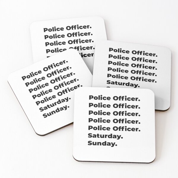 Artikelvorschau, Polizist lustige Arbeitswoche entworfen und verkauft von SVPOD.