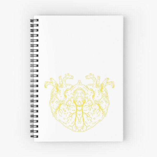 Item preview, Love Anatomical Heart yellow designed and sold by Childish by Design.