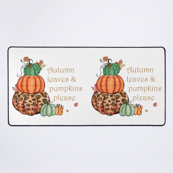 Item preview, Autumn leaves and pumpkins please designed and sold by Jessi-Sketches.