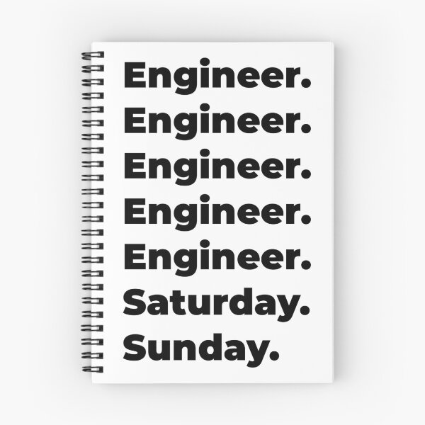 Item preview, Engineer funny workweek designed and sold by SVPOD.