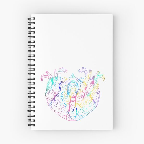 Item preview, Love Anatomical Heart colorfull designed and sold by Childish by Design.