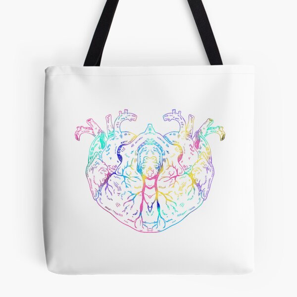 Item preview, Love Anatomical Heart colorfull designed and sold by Childish by Design.