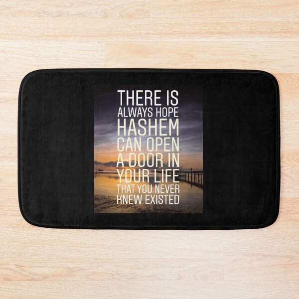 Item preview, There is always hope Hashem can open a door in your life that you never knew existed designed and sold by Stories To Inspire - Motivational Jewish Quotes.