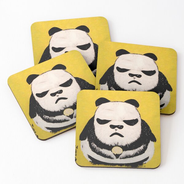 Item preview, Sumo Panda Pop Art 9 designed and sold by AiBroughtToLife.