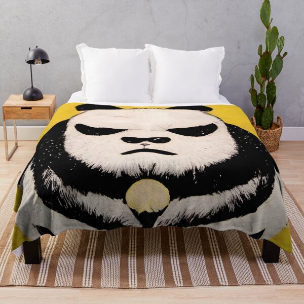 Item preview, Sumo Panda Pop Art 9 designed and sold by AiBroughtToLife.