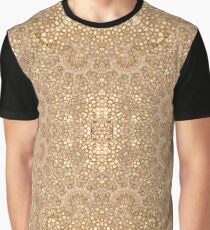Ornate Golden Baroque Design Graphic T-Shirt